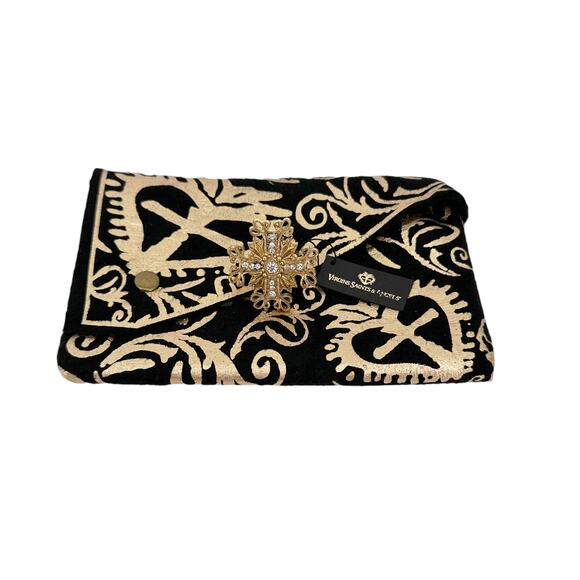 VIRGINS SAINTS & ANGELS VSA Electra Cross Ring in Gold Size 6 - Picture 8 of 8